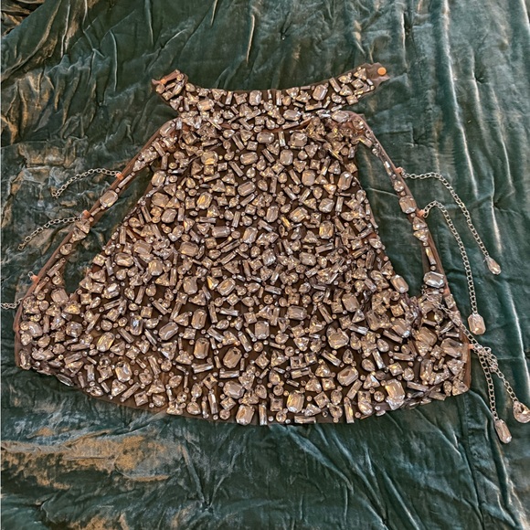 MEWMEWS XL 2 piece full rhinestone set. - Picture 4 of 6